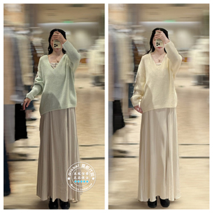 SNIDEL 国内代购 25秋冬 针织开衫+吊带连衣裙套装 SWNO255088