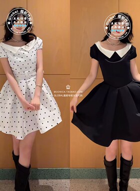 SNIDEL 国内代购 26春 气质搭腰带赫本风收腰连衣裙 SWFO261303