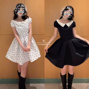 SNIDEL 国内代购 26春 气质搭腰带赫本风收腰连衣裙 SWFO261303