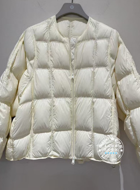 NUTS女装国内代购 25冬 纯色圆领简约休闲百搭羽绒服6420912A1