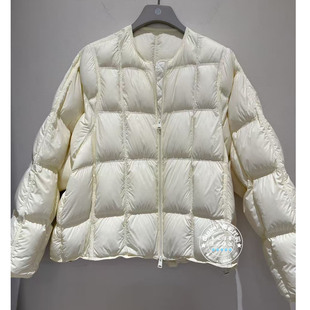 NUTS女装国内代购 25冬 纯色圆领简约休闲百搭羽绒服6420912A1