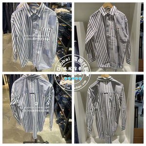 正品levis李维斯 25春 竖条纹纯棉衬衫男 003MX-0000/003MX-0001
