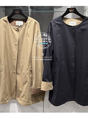 MOUSSY日系休闲宽松风衣外套