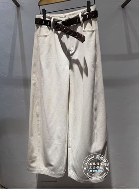 INITIAL国内代购 25冬 高腰水洗阔腿牛仔裤25WPFFMCVV950不退换