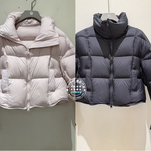 NUTS女装国内代购 25冬 纯色立领简约休闲百搭短羽绒服6480955A1