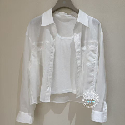 NUTS国内代购 2026夏 纯色简约休闲百搭两件套上衣7280158A1