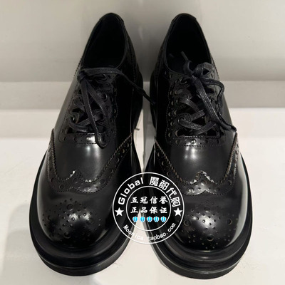 initial复古纯色百搭单鞋