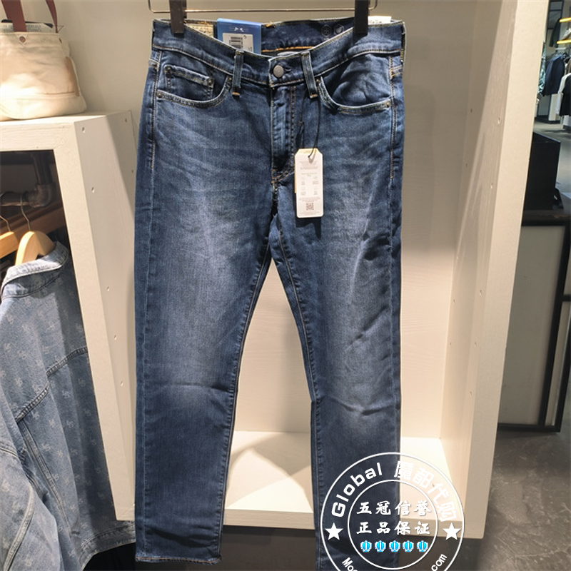 李维斯牛仔裤514直筒水洗