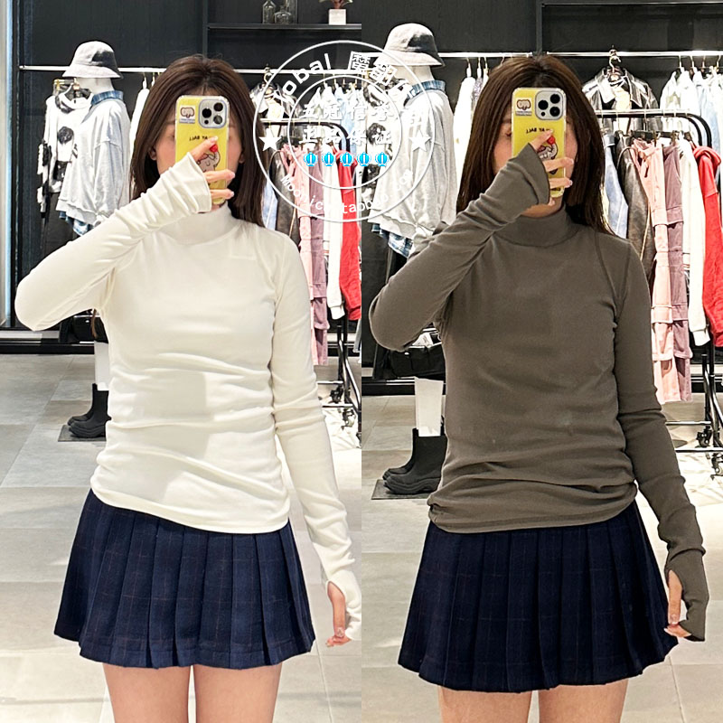 长袖日系基础款女T恤衫女