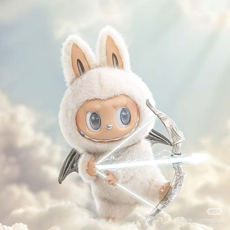 ZIMOMO二代白色大天使毛绒公仔上新！