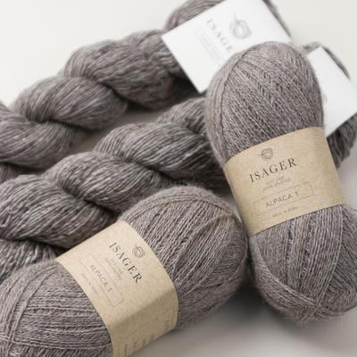 ISAGER羊驼1极细羊驼毛丹麦进口