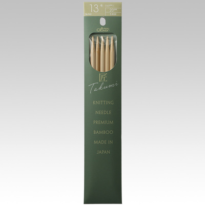 日本进口竹棒针Clover竹子匠