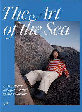LAINE 编织书 The Art of the Sea 来自姆明Moomins编织灵感图解