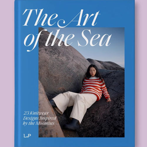 LAINE 编织书 The Art of the Sea 来自姆明Moomins编织灵感图解
