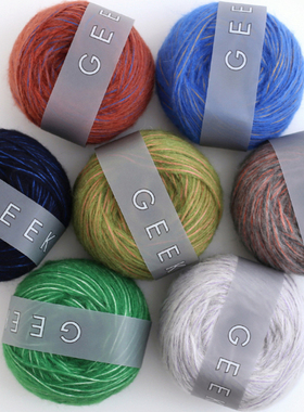 GEEK 霓虹线 | 日本横田Daruma进口羊毛线秋冬毛衣围巾帽子手编线