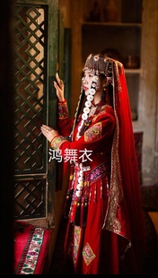 摄影服装 塔吉克族新娘服装 舞蹈服装