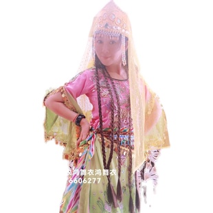 鸿舞衣新疆维吾尔族舞蹈服装 私人订制