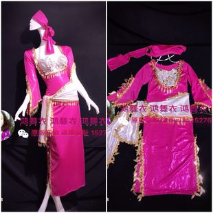 母子装 各色订做 肚皮舞袍子