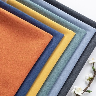 高档麻布软包硬包面料扪布影音室报告厅墙布会议室装饰布