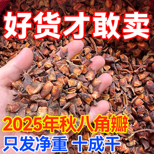 广西八角瓣大料碎片2025年秋八角商用大料大茴香料足干无硫调味料