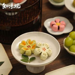 知味观传统糕点礼袋装 430g龙井酥桃花酥杭州特产糕点零食送礼品D