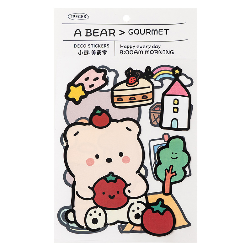 创意卡通装饰贴纸diy素材