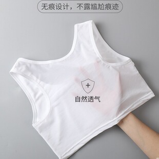 束胸夏季薄款吊带背心女束胸内衣女士小胸专用运动文胸显小超平