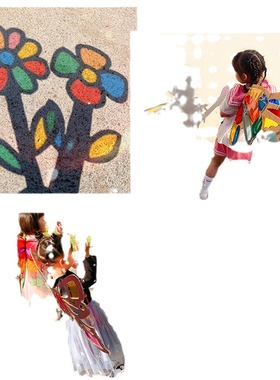 彩色玻璃纸手工DIY透明透光硬片材儿童七彩塑料纸A4 P VC翅膀彩纸