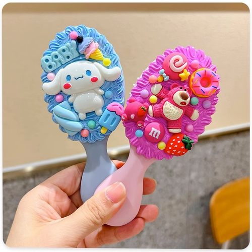 仿真奶油胶diy梳子材料包