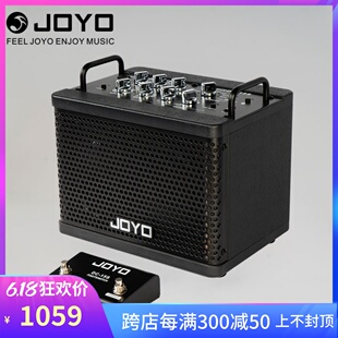 JOYO电吉他音箱卓乐DC15S充电鼓机循环内录音蓝牙带效果器音响