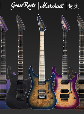 官方正品GRASSROOTS草根电吉他MIRAGE系列大双摇初学入门进阶吉他