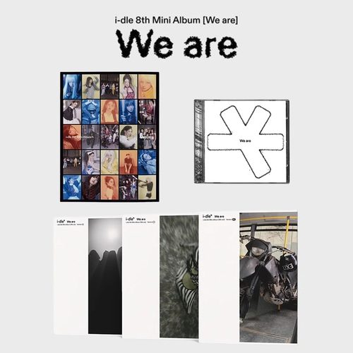 正版idle gidle新专辑 女娃迷你8 WE ARE 官方宋雨琦周边小卡