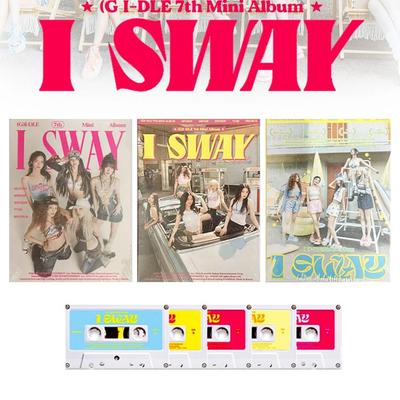 正版 GIDLE新专辑 I SWAY 迷你7辑 官方小卡海报 女娃周边 宋雨琦