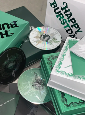 正版官方 SEVENTEEN专辑 SVT 小17 正规五 HAPPY BURSTDAY CD周边