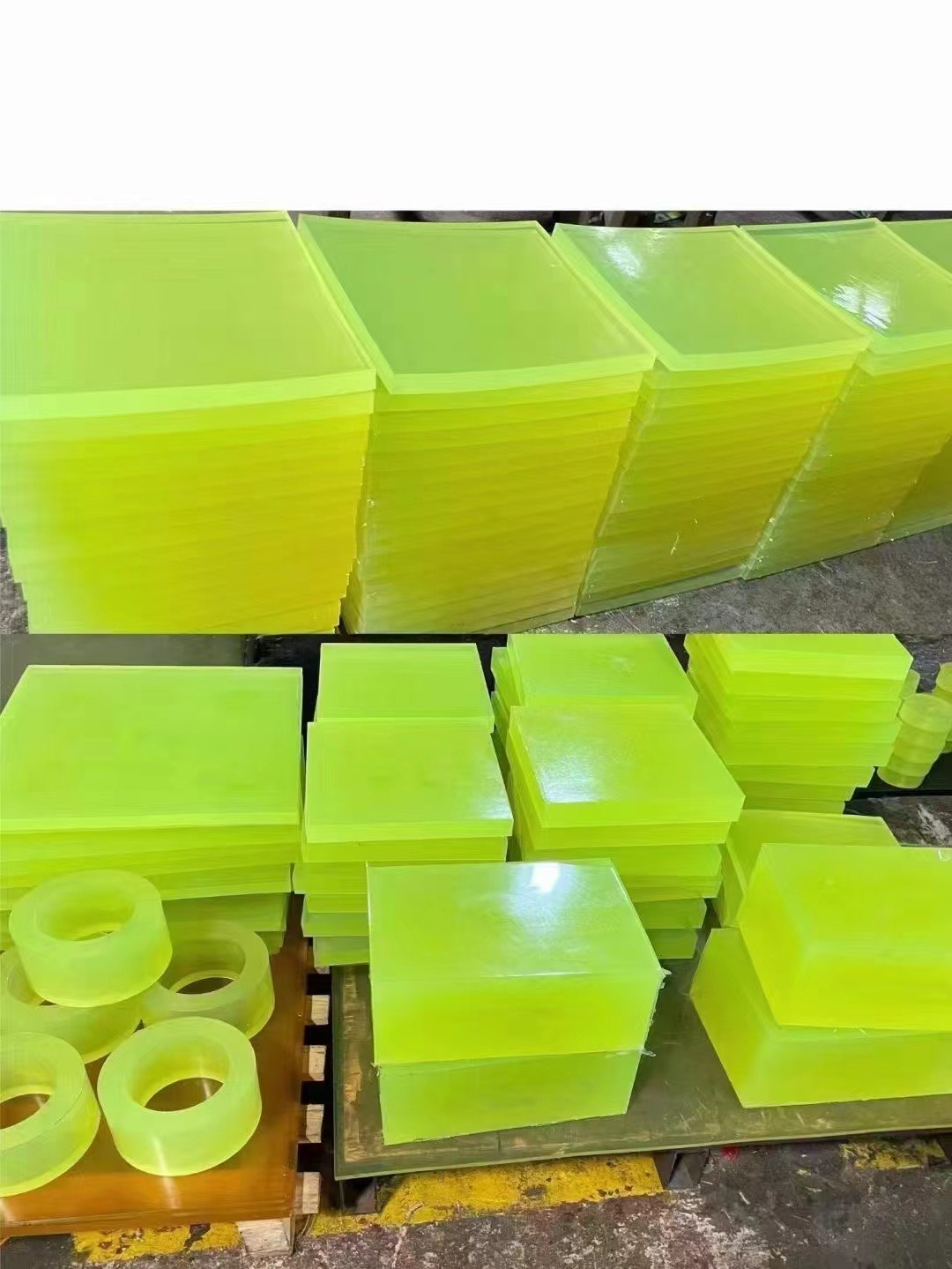 PU垫圈优力胶方条牛筋垫片圆形密封圈减震防撞块开模车床加工