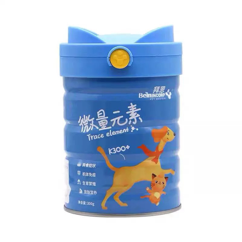 拜恩宠物狗狗微量元素粉猫咪幼犬泰迪补维生素微量元素300g图片