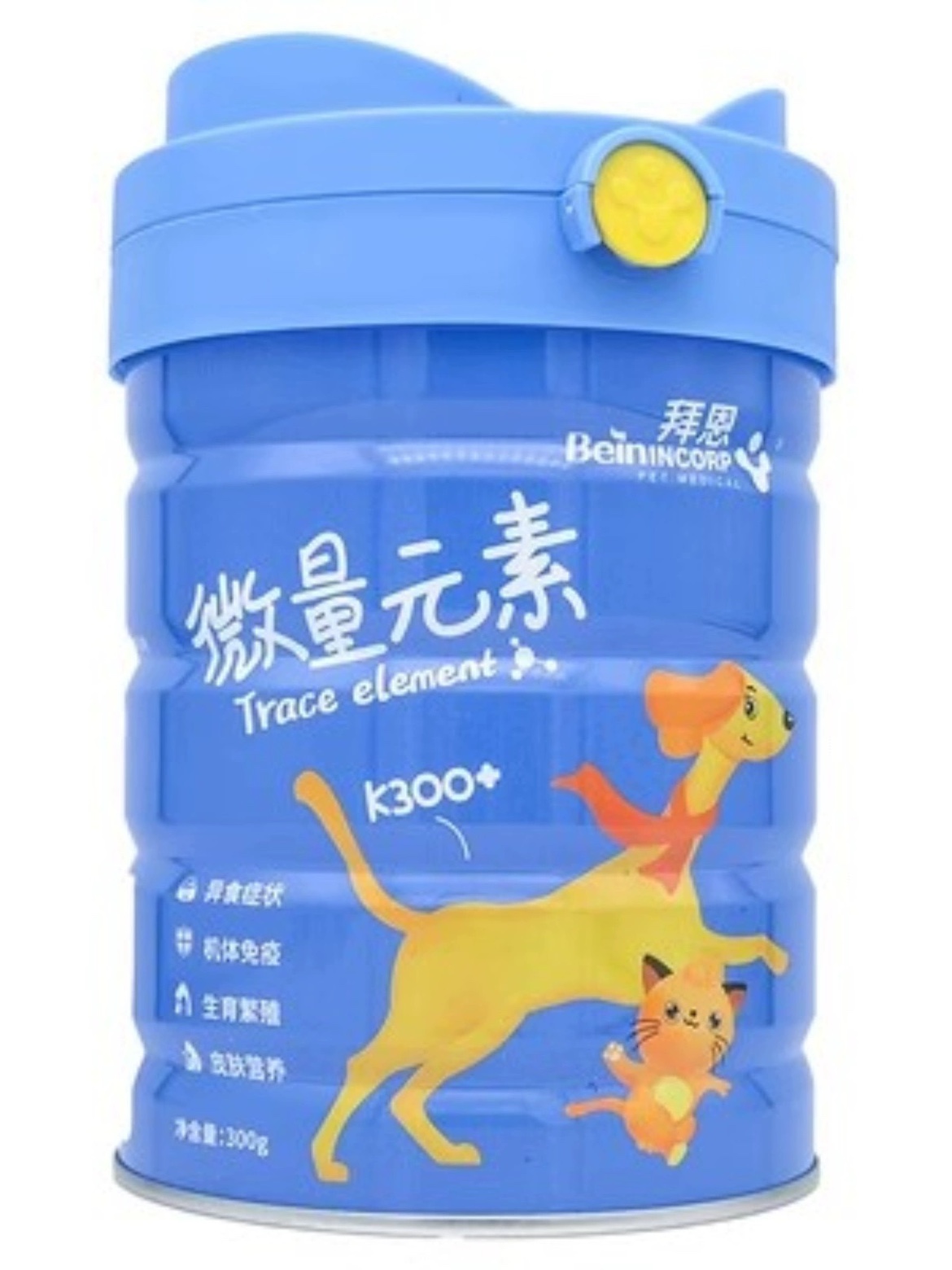 拜恩宠物狗狗微量元素粉猫咪幼犬泰迪补维生素300G图片