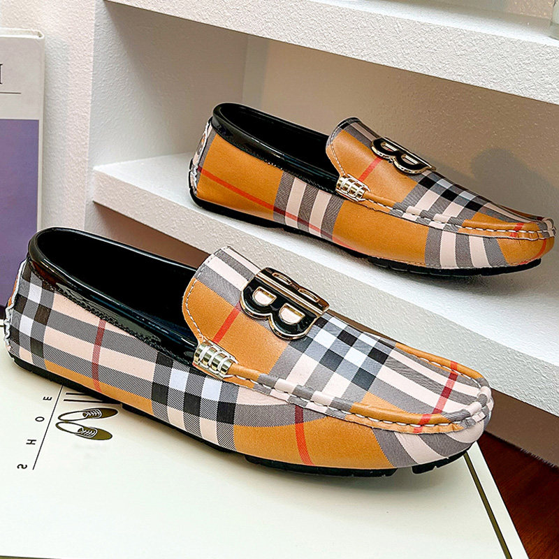 网红豆豆鞋男潮高级感真皮开车男鞋2023新款透气乐福男士休闲皮鞋