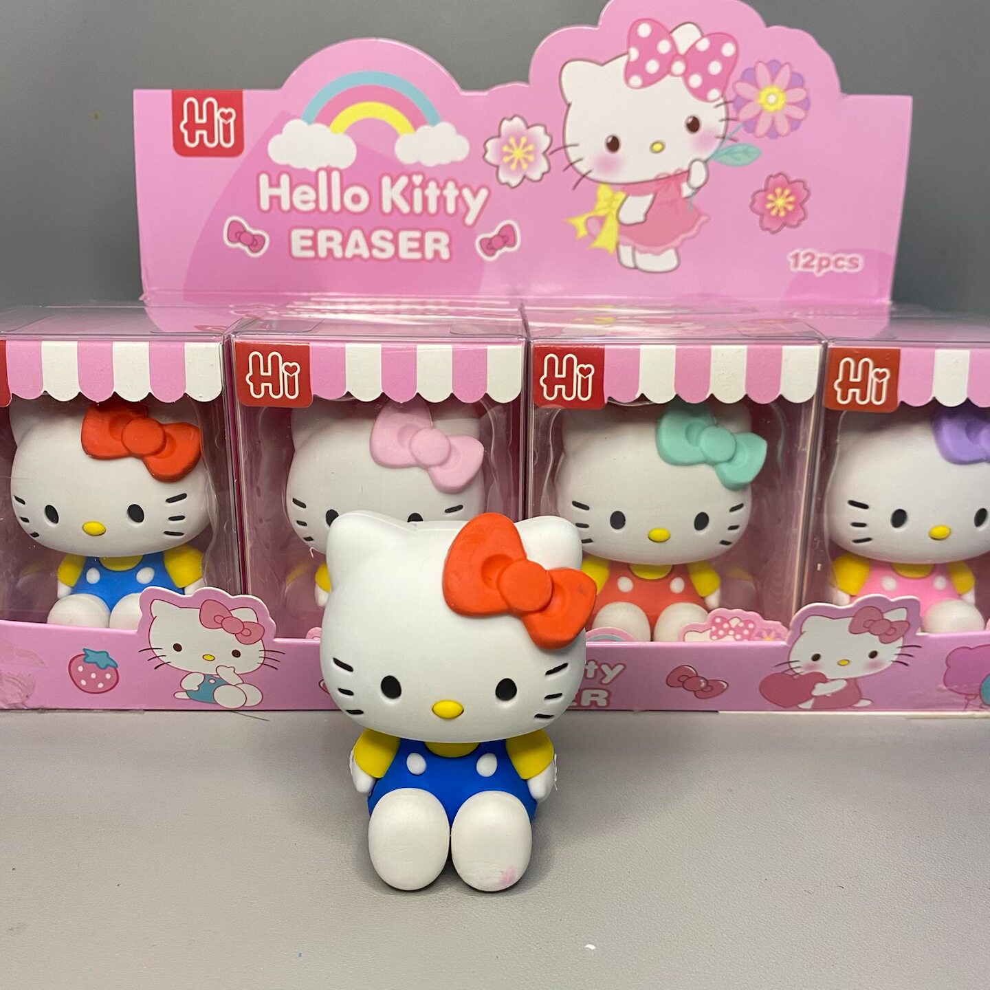 超大号凯蒂猫公仔手办摆件橡皮擦