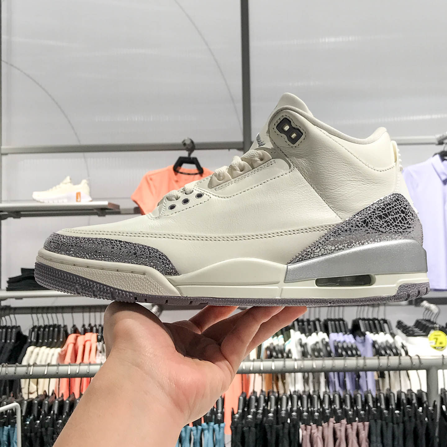 Nike耐克女子Air Jordan3Retro气垫减震复刻运动篮球鞋CK9246-100