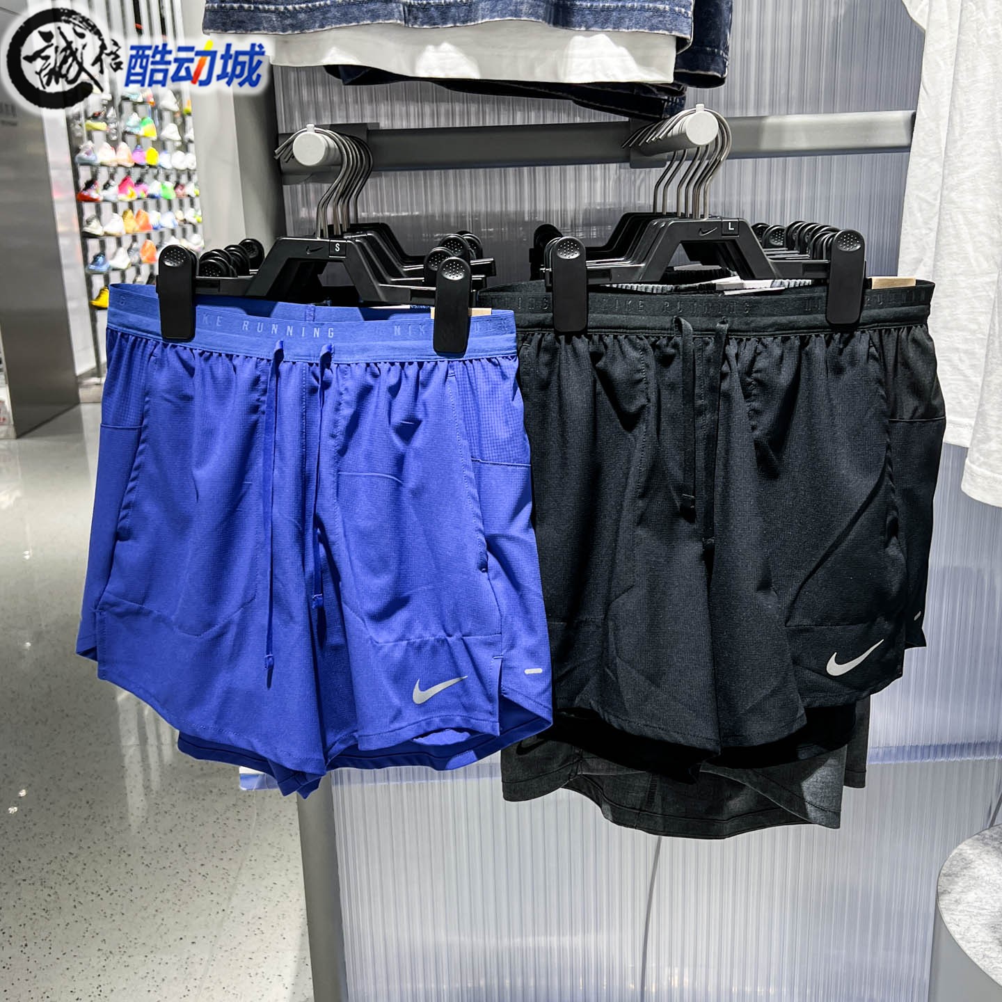 Nike耐克2026夏新款Stride男裤速干二合一跑步短裤IF2035-010-430