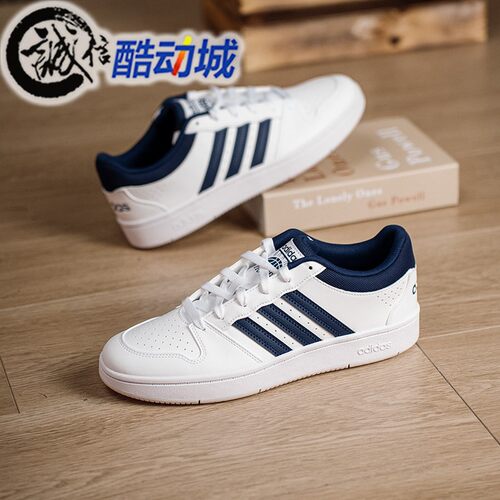 ADIDAS阿迪达斯男鞋2026年秋款HOOPS CLASSIC运动休闲板鞋 KI1058