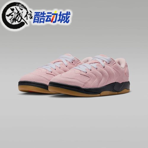 耐克大童Jordan翻毛皮运动鞋