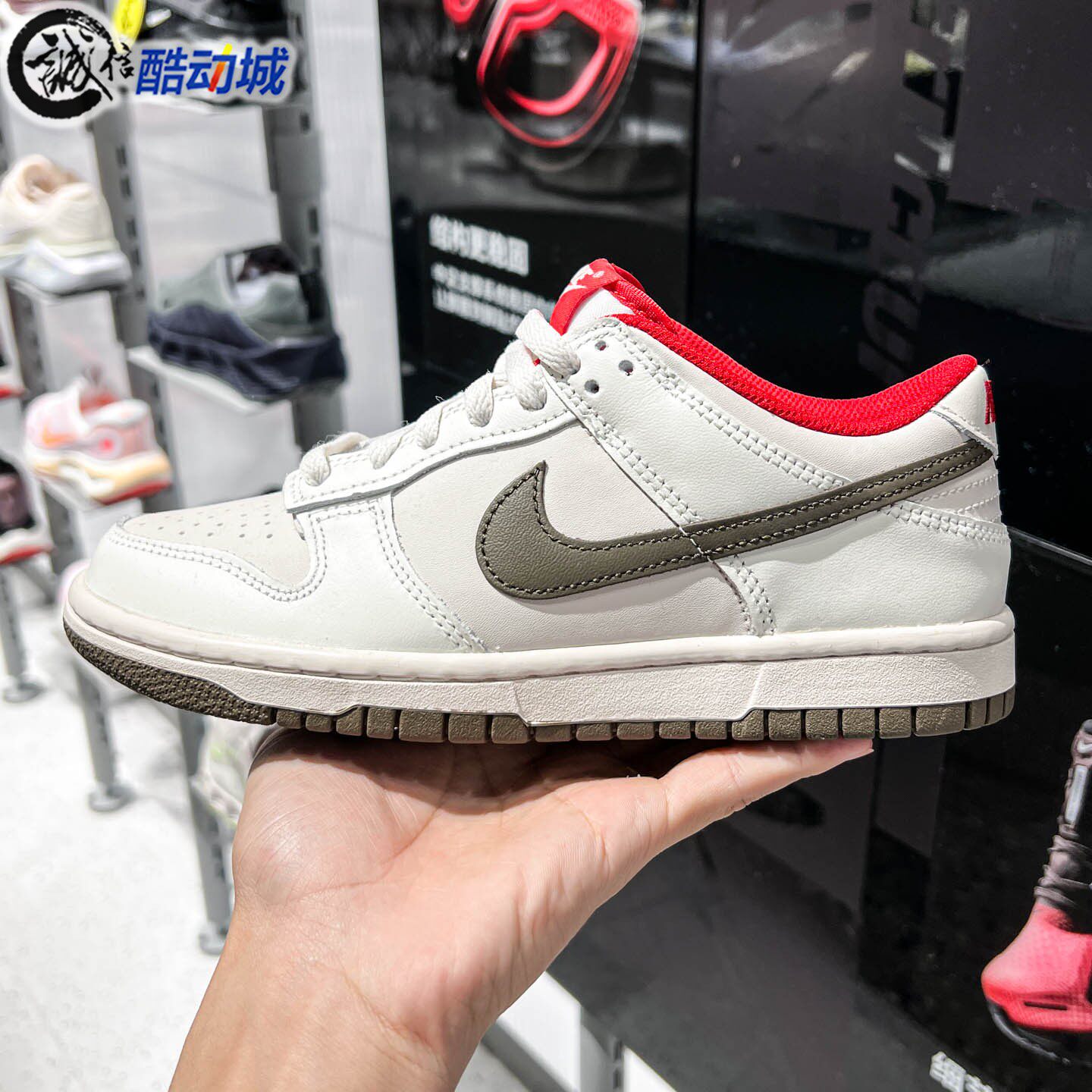 Nike耐克大童鞋2026夏新款DUNK LOW脱缰系列运动休闲鞋IQ9793-020