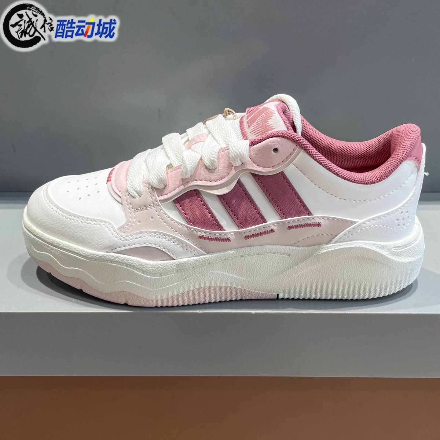Adidas阿迪达斯女子2026春季LITE SHUFFLE简约休闲耐磨板鞋KH9028,运动鞋new,运动休闲鞋,淘宝优惠券,粉丝福利购,淘宝优惠卷
