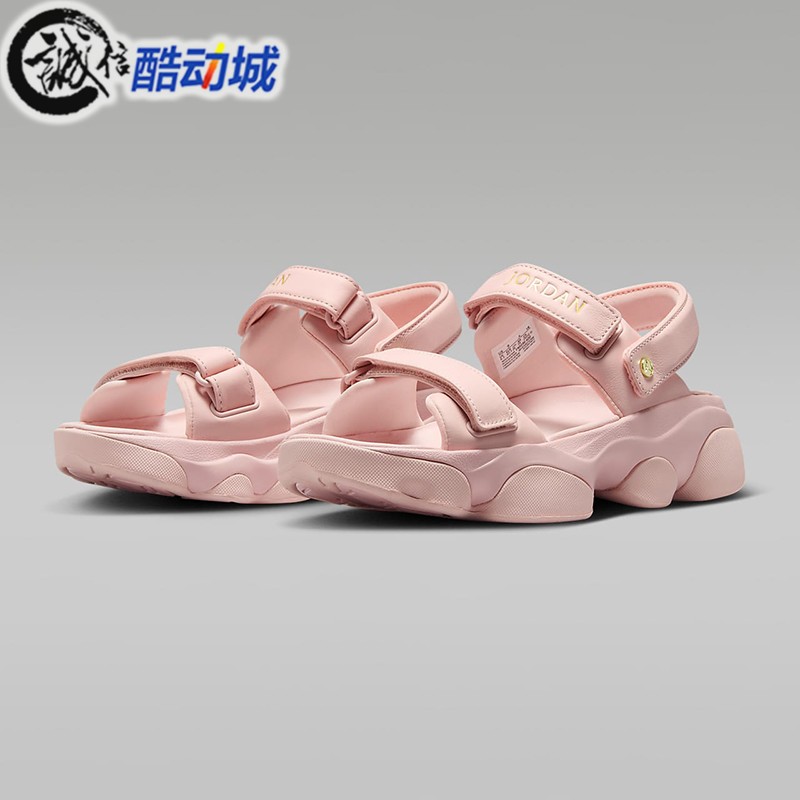 耐克魔术贴运动凉鞋厚底增高