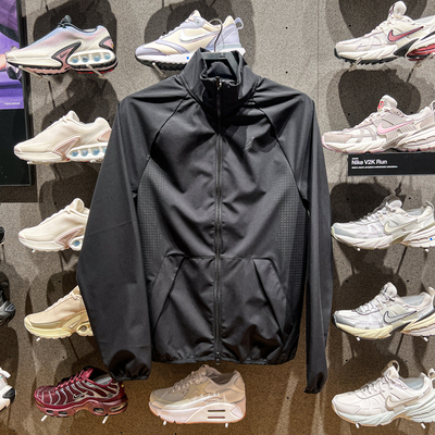 Nike耐克男子2025春季新款Jordan热身运动立领夹克外套HF9886-010