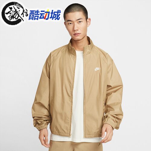 耐克男子梭织防风运动休闲外套
