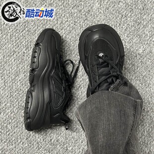 阿迪达斯三叶草女子OZGAIA黑武士经典厚底增高运动鞋老爹鞋JQ4110