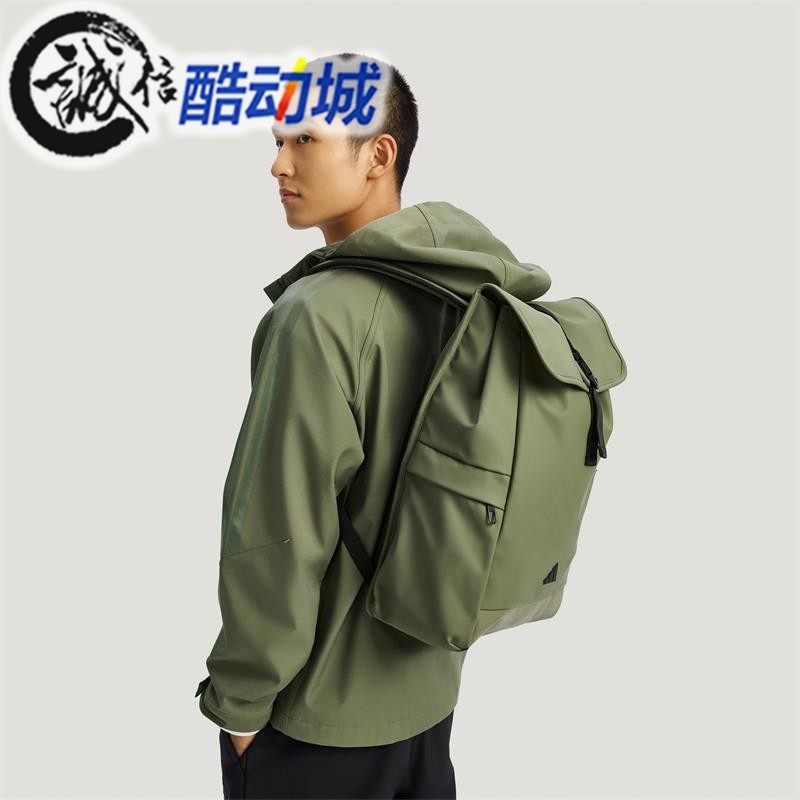 Adidas阿迪达斯男女款2026春季新款休闲运动包日常双肩背包IA7499